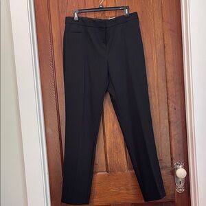 Alfani Black Textured Pants